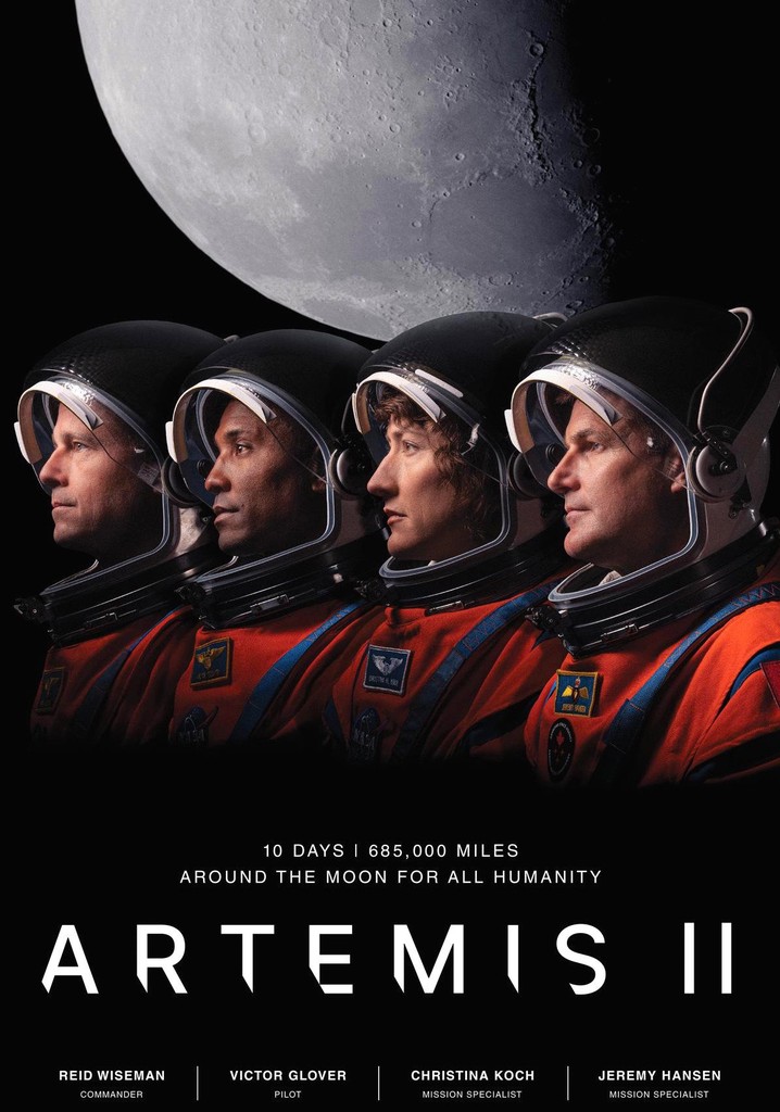NASA’s Artemis II Crew Launches to the Moon poster