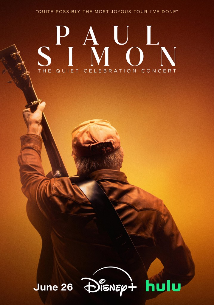Paul Simon: The Quiet Celebration Concert poster