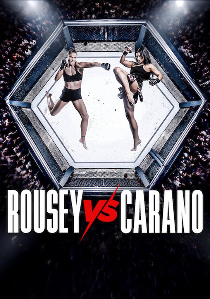 Ronda Rousey vs. Gina Carano poster