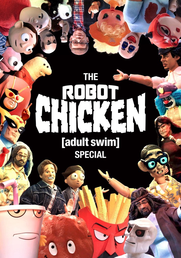 The Robot Chicken [adult swim] 25th Anniversary Special poster