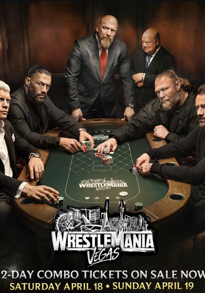 WrestleMania 42 poster