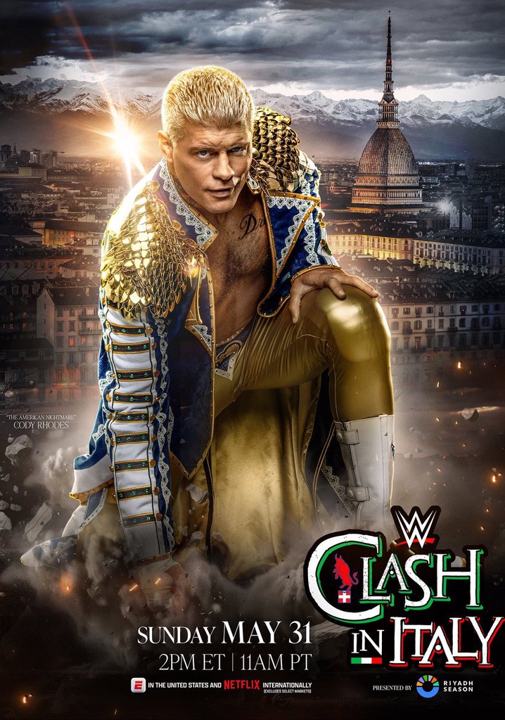 WWE Clash in Italy poster