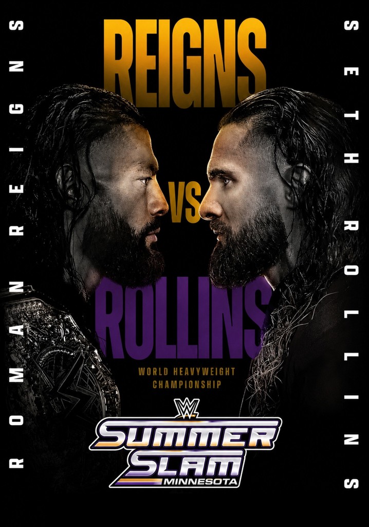 WWE SummerSlam 2026: Sunday poster
